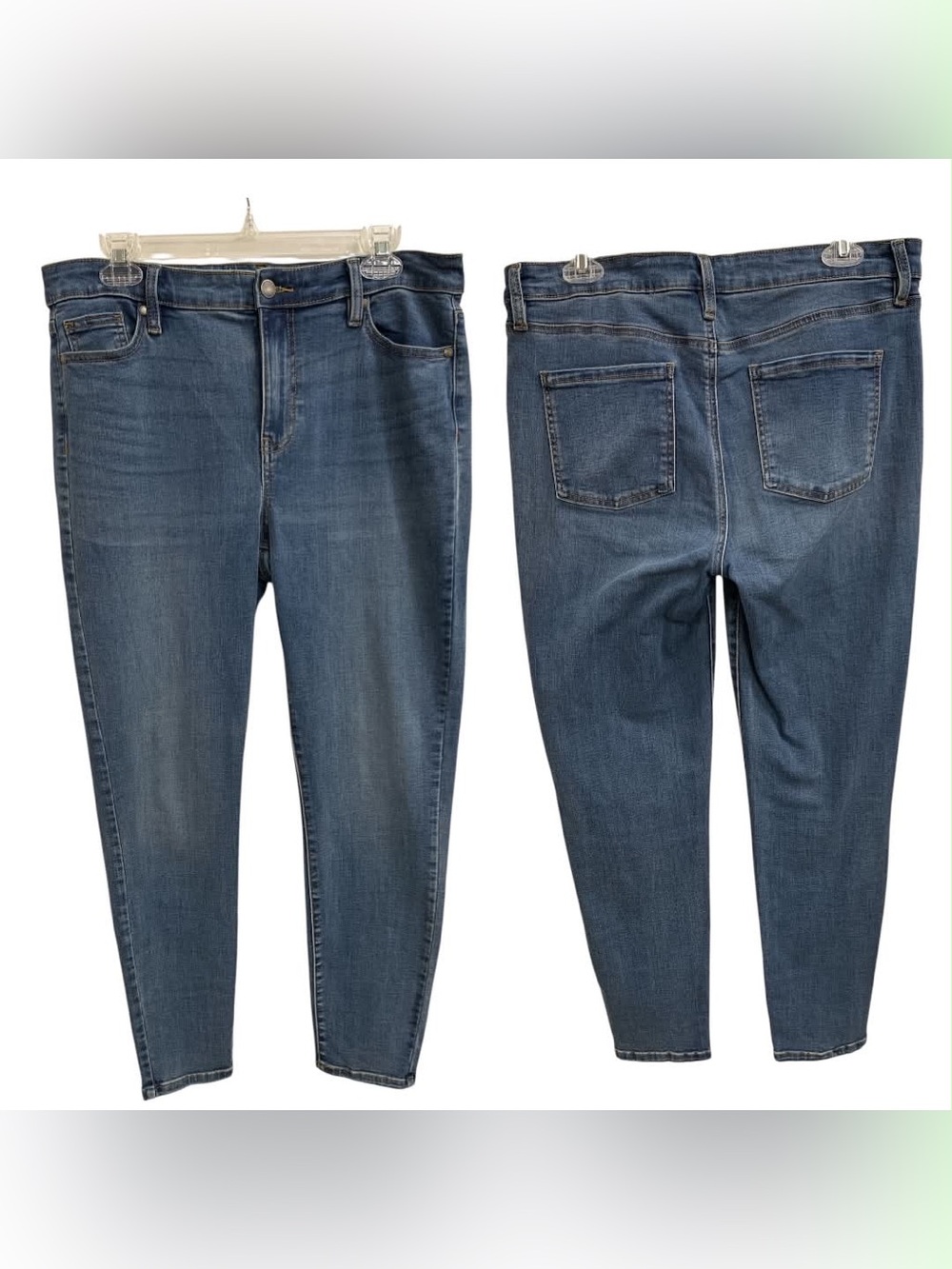 Buffalo David Bitton Blue Stretch Skinny Jeans Size M